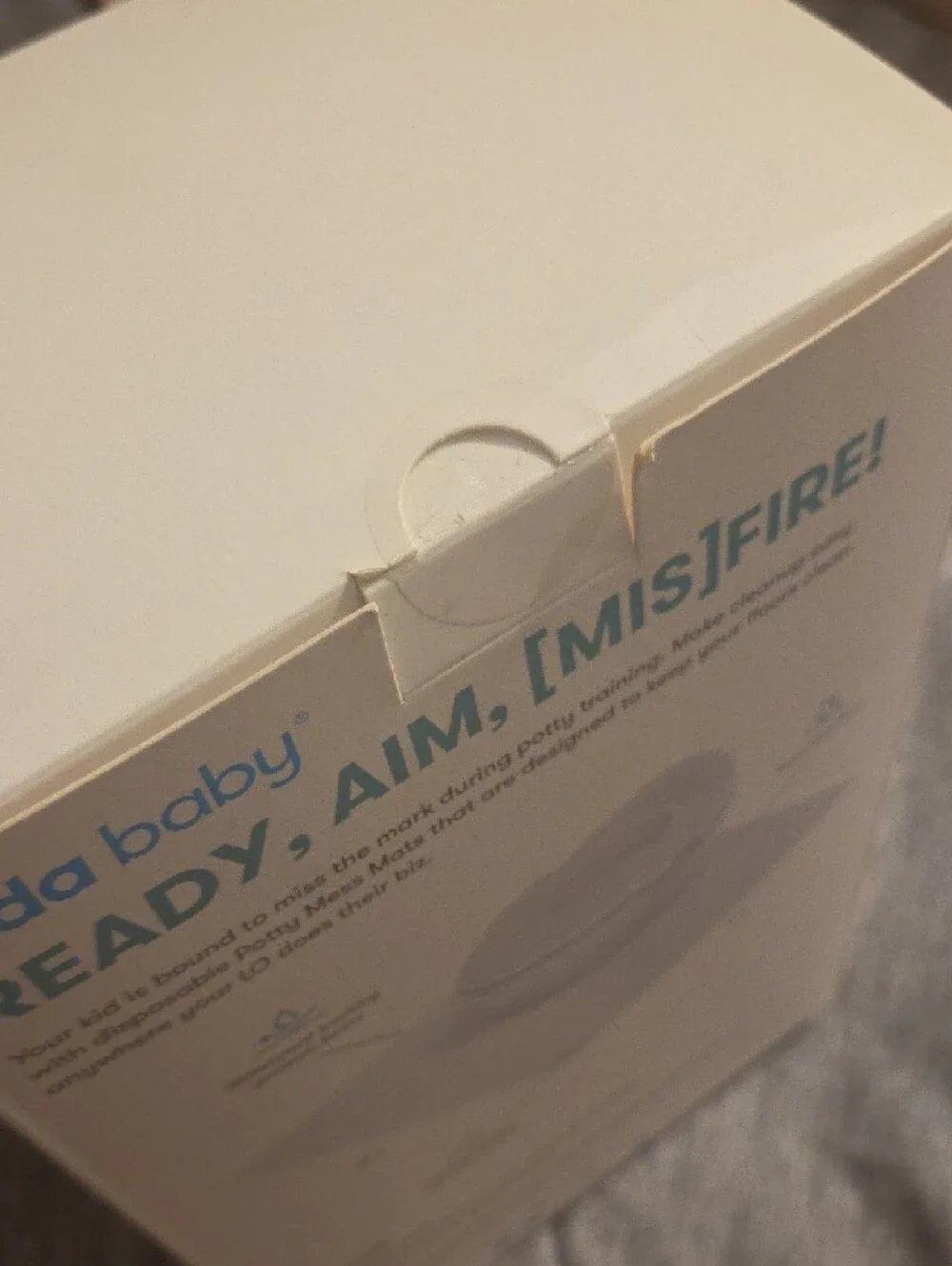 Frida Baby Potty Mess Mats Disposable Floor Pads For Easy Cleanup. Potty Train